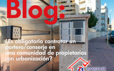 ¿Es obligatorio contratar un portero/conserje en una comunidad de propietarios con urbanización?